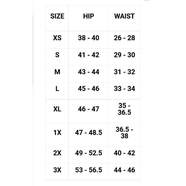 Load image into Gallery viewer, Womens Navaeh Short Size Chart