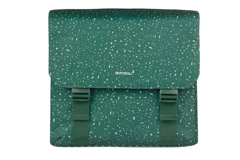 Load image into Gallery viewer, 18419 Basil Flair double bicycle bag MIK green_2-m
