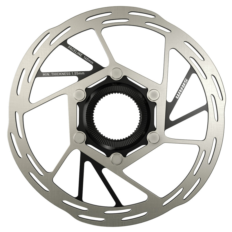 Load image into Gallery viewer, SRAM Rotor Paceline 160mm (Includes Steel Rotor Bolts) Rounded