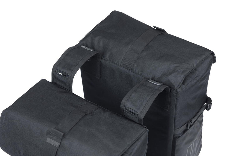 Load image into Gallery viewer, 18430 Basil Move double bicycle bag black_4-medium