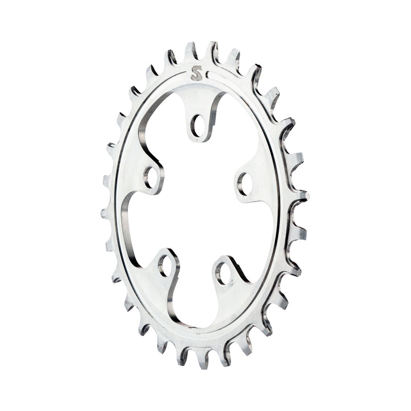 Load image into Gallery viewer, Surly Chainring X - Sync 58 / 28 Tooth Narrow Wide, Stainless Steel