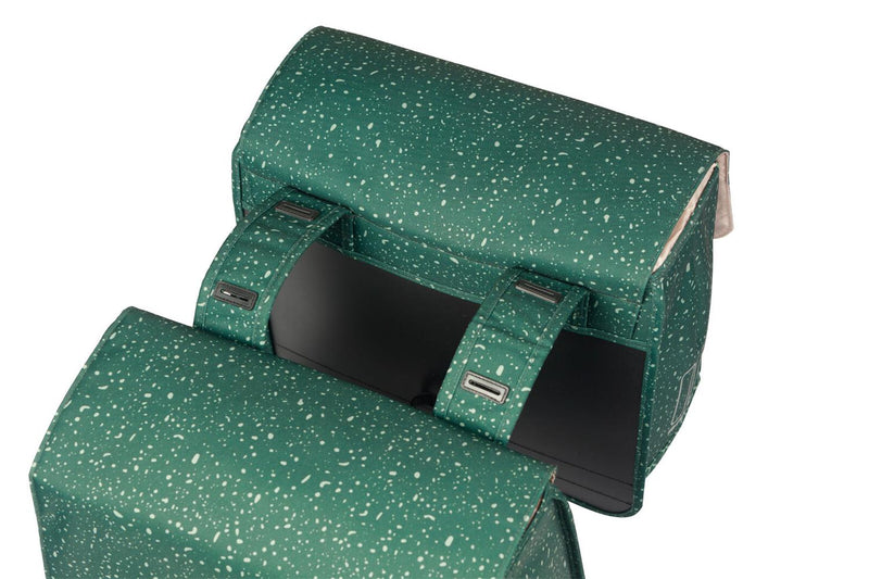 Load image into Gallery viewer, 18415 Basil Flair double bicycle bag green_4-mediu
