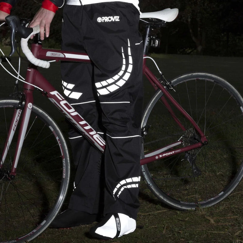 Load image into Gallery viewer, Proviz Reflect360 Men's Waterproof Overtrousers - Situation