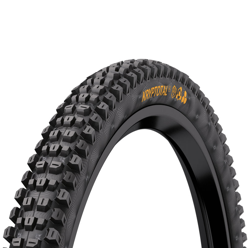 Load image into Gallery viewer, Continental Kryptotal Front Tubeless Ready Enduro Single Casing Folding Tyre 26" x 2.40 Soft Compound E25 Black