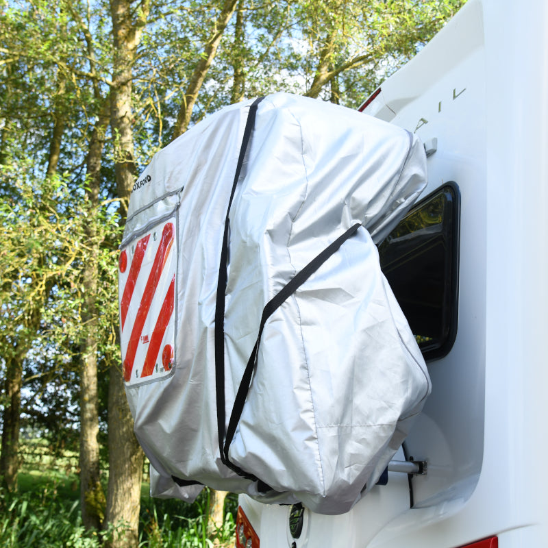 Load image into Gallery viewer, Oxford Aquatex Touring Deluxe 1-2 Bike Cover - Side