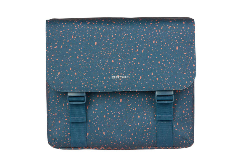 Load image into Gallery viewer, 18418 Basil Flair double bicycle bag MIK navy_2-me
