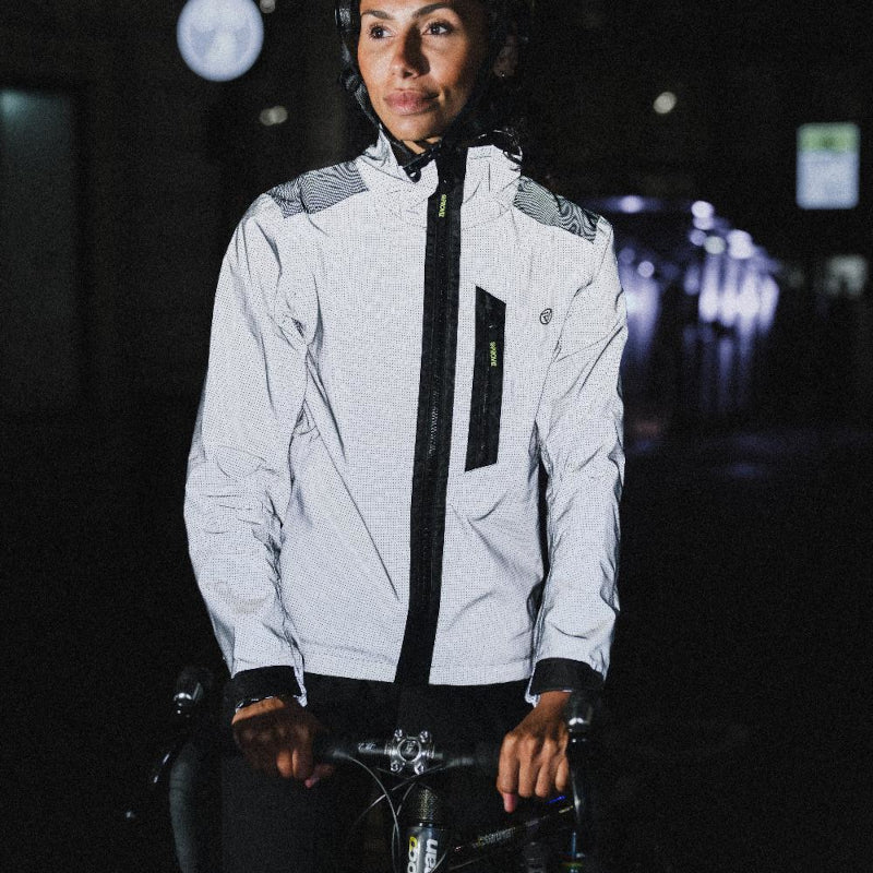 Load image into Gallery viewer, Proviz Reflect360+ Apex Women's Cycling Jacket Detail 3
