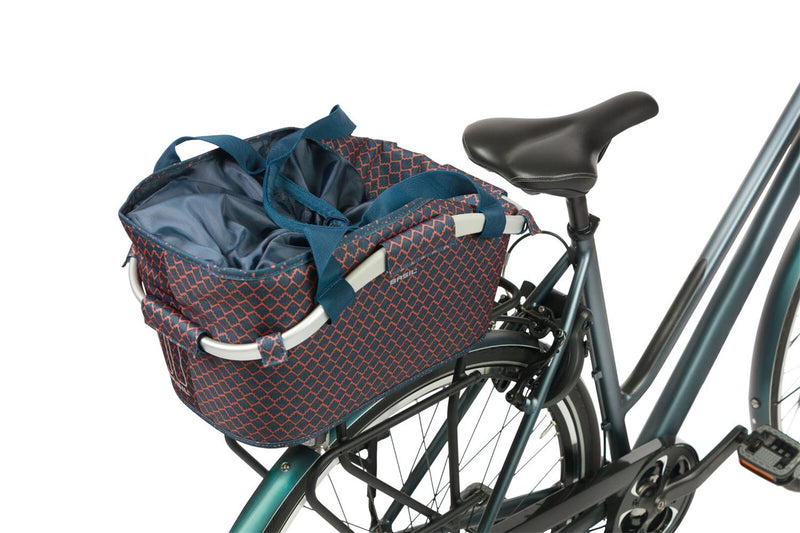 Load image into Gallery viewer, 11345 Basil Flair carry all rear basket MIK navy_7