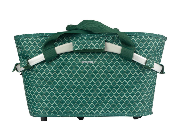 Load image into Gallery viewer, 11346 Basil Flair carry all rear basket MIK green_