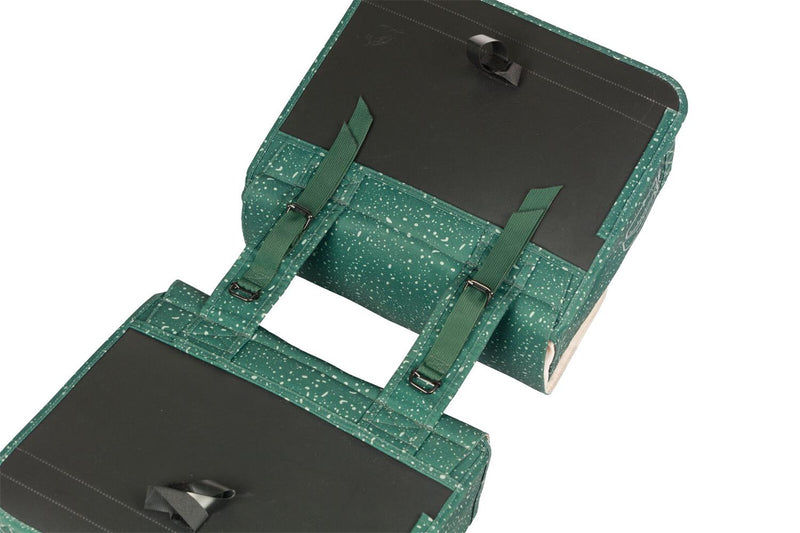 Load image into Gallery viewer, 18415 Basil Flair double bicycle bag green_5-mediu
