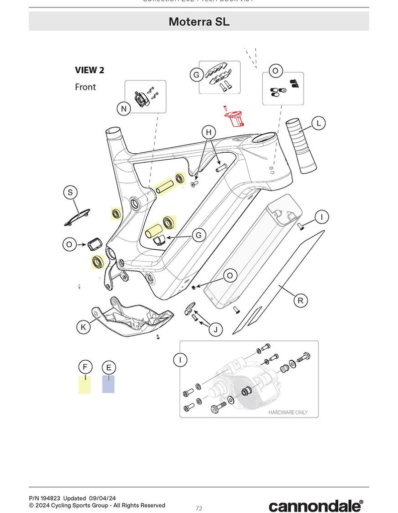 Load image into Gallery viewer, Moterra SL Spares 3