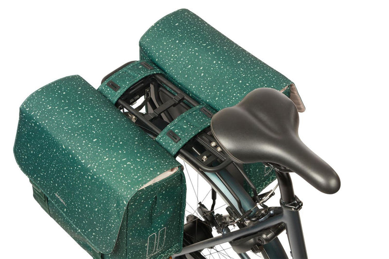 Load image into Gallery viewer, 18415 Basil Flair double bicycle bag green_7-mediu