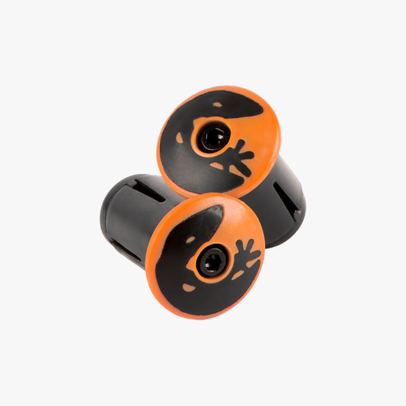 Load image into Gallery viewer, Lizard Skins DSP Ultra Bar Tape Tangerine - Plugs
