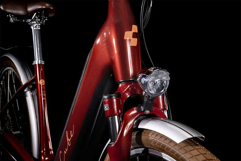 Load image into Gallery viewer, Cube Ella Ride Hybrid 400 2022 - Auburn 'n' Salmon