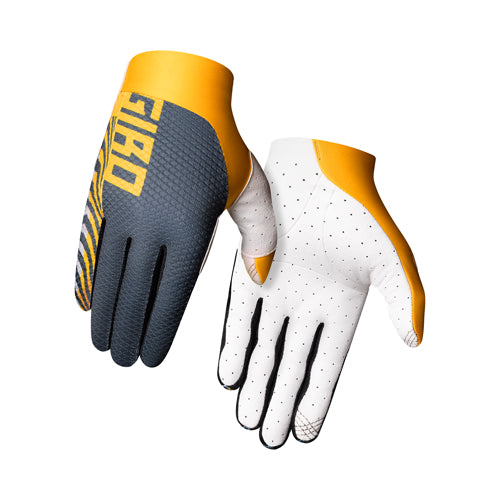 Load image into Gallery viewer, Giro Trixter Glove - Dark Shark / Spectra Yellow