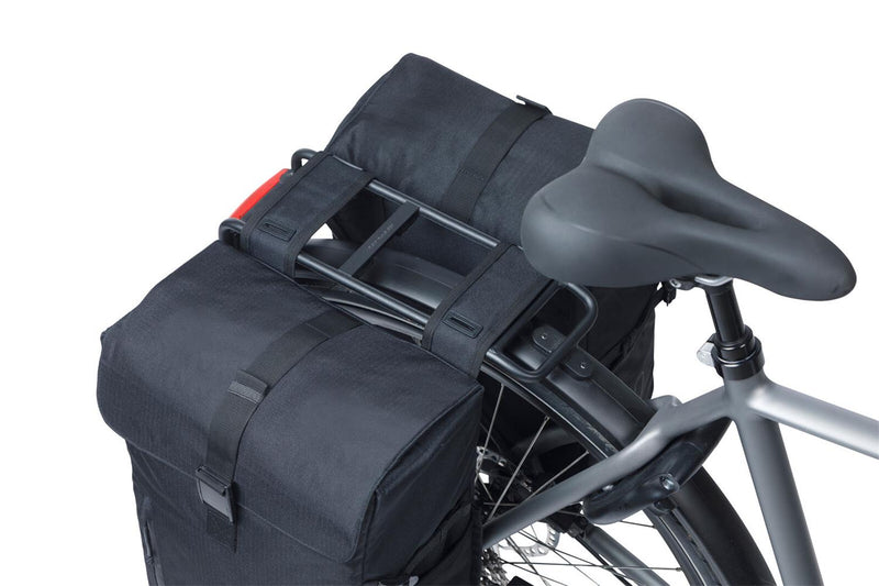 Load image into Gallery viewer, 18430 Basil Move double bicycle bag black_8-medium
