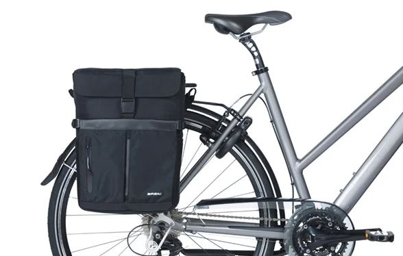 Load image into Gallery viewer, 18426 Basil Move fietsschoudertas MIK Hooks 4