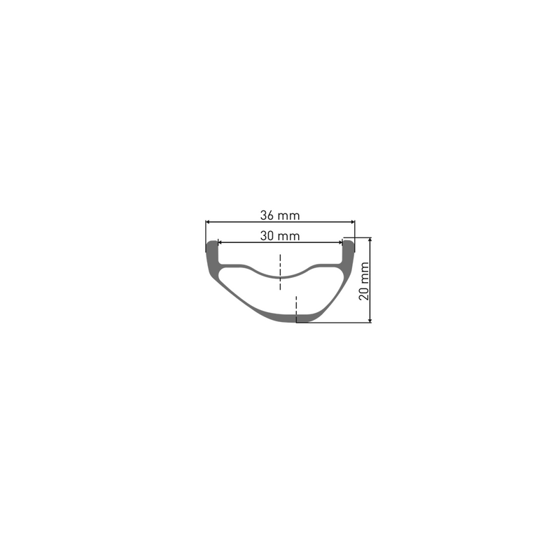 Load image into Gallery viewer, XMC 1200 Front Rim Profile