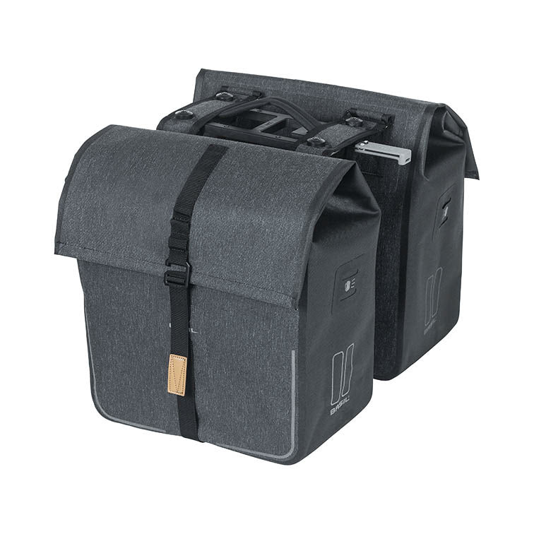 Load image into Gallery viewer, basil-urban-dry-mik-double-bicycle-bag-50-liter-