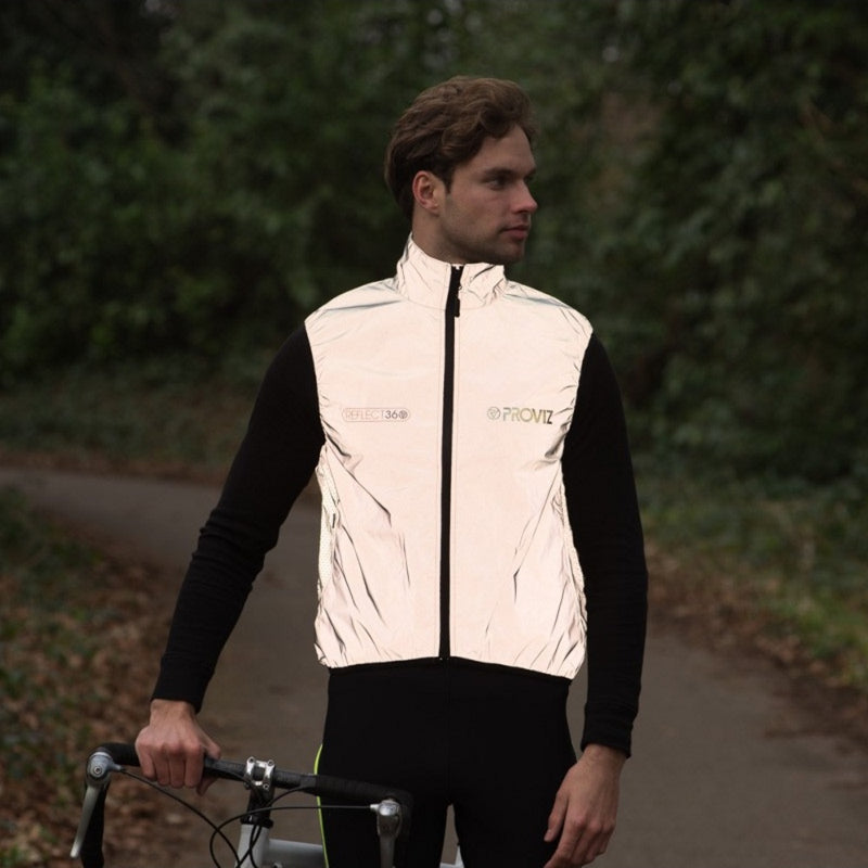 Load image into Gallery viewer, Proviz Reflect360 Men's Gilet - Hi-Vis Use