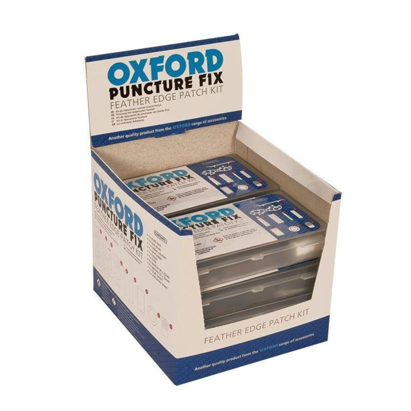 Load image into Gallery viewer, Oxford Cycle Puncture Repair Kit with Tyre Levers - Box
