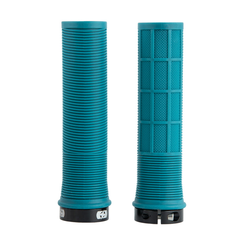 Load image into Gallery viewer, Oxford Driver Lock-On Grips Blue