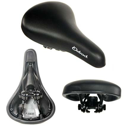 Load image into Gallery viewer, SADDLE 16/20&quot;BMX BLACK
