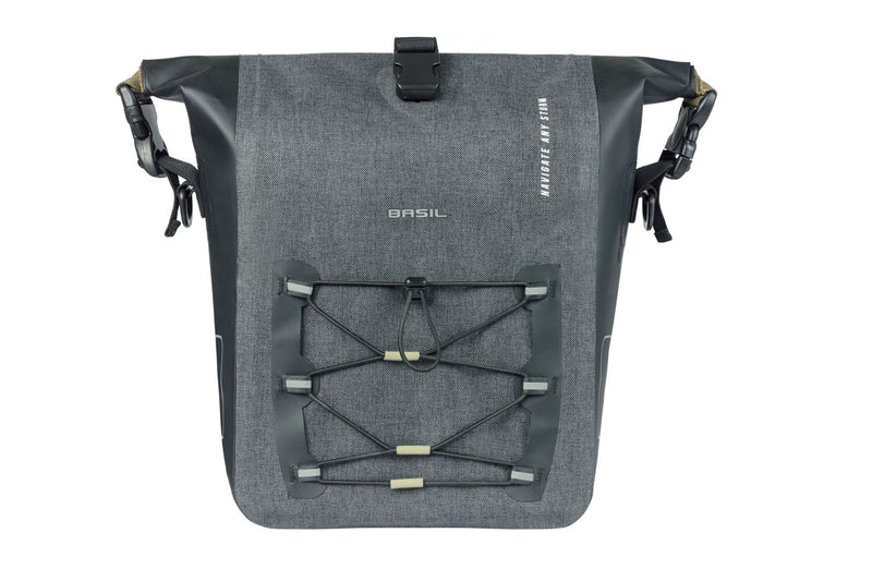 Load image into Gallery viewer, 18264 Basil Navigator Storm single pannier bag M b