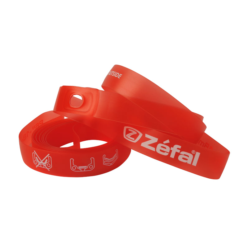 Load image into Gallery viewer, Zefal Soft PVC Rim Tapes - Red