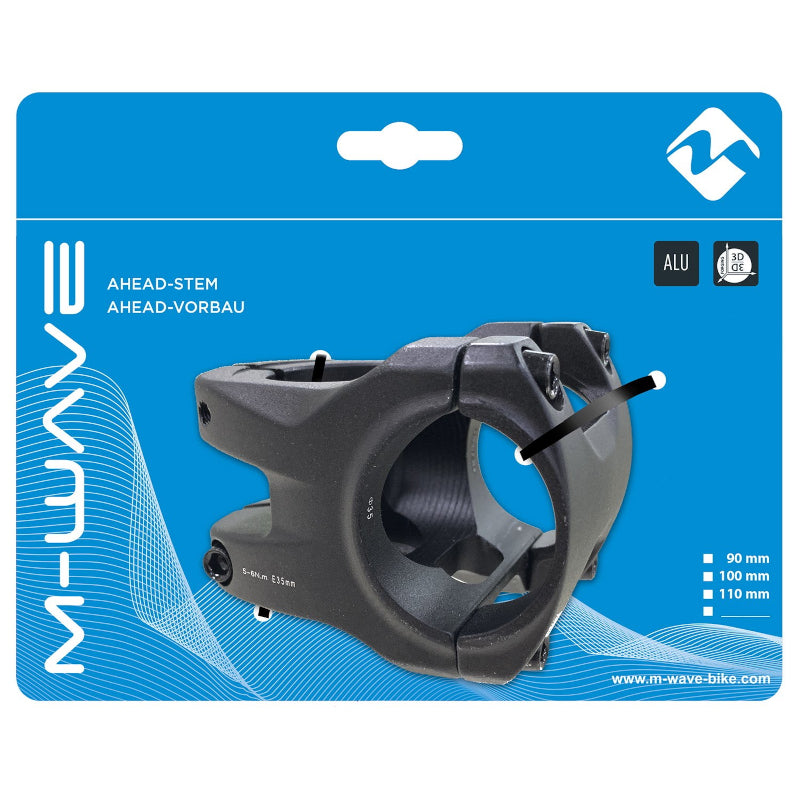 Load image into Gallery viewer, M-Wave ST-M4.1 Alloy Stem 31.8mm - Packaging