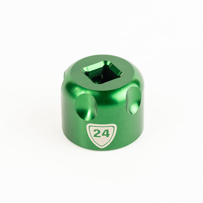Load image into Gallery viewer, Abbey Top cap Socket 24mm
