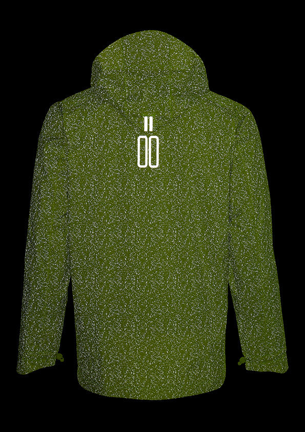 Load image into Gallery viewer, basil-skane-hivis-bicycle-rain-jacket-men-neon-yel