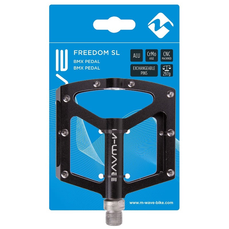 Load image into Gallery viewer, M-Wave Freedom SL Alloy Pedal - Packaging