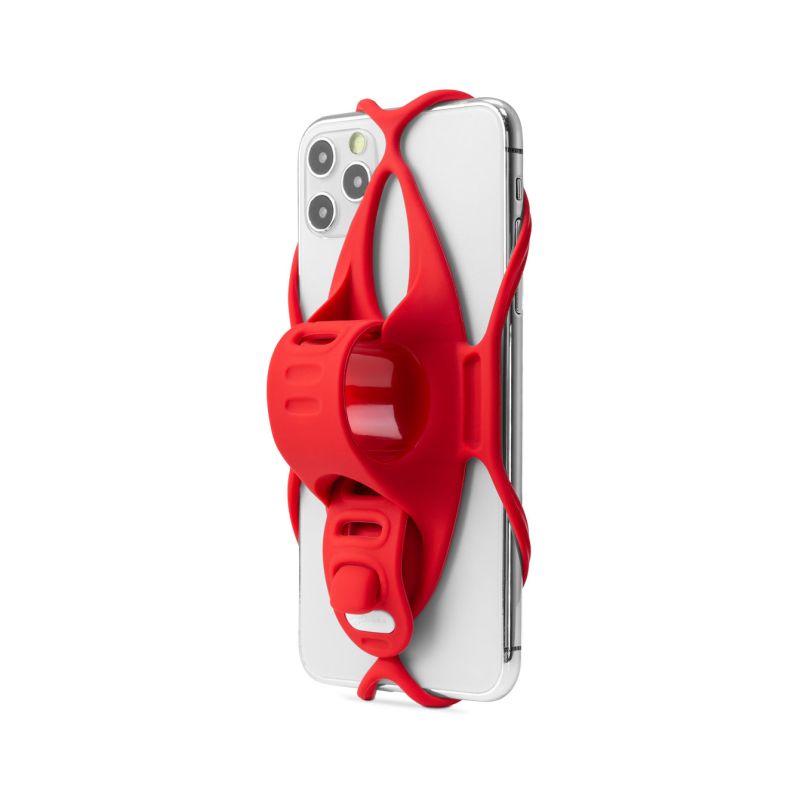 Load image into Gallery viewer, Bone Collection Bike Tie 4 Smartphone Holder Red