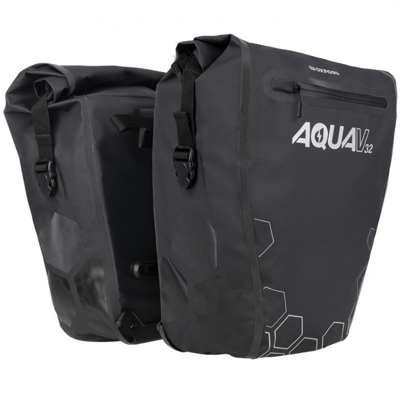 Load image into Gallery viewer, Oxford Aqua V32 Waterproof Double Pannier Bag
