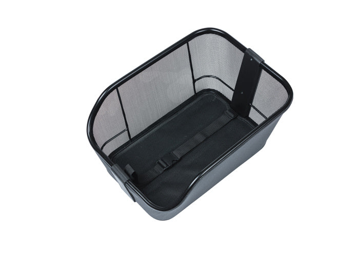 Load image into Gallery viewer, basil-cento-tech-fiber-wsl-bicycle-basket-rear-sol