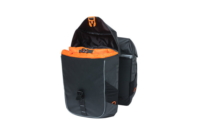 Load image into Gallery viewer, basil-miles-tarpaulin-double-bag-mik-34-liter-blac