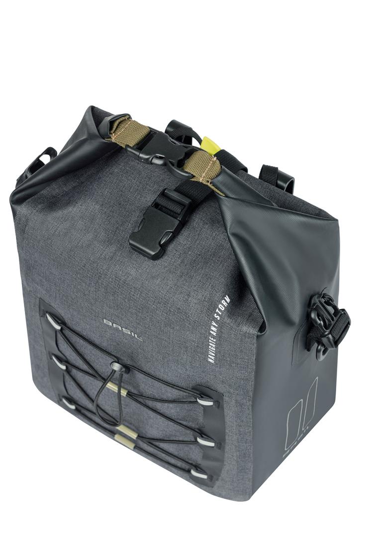 Load image into Gallery viewer, 18264 Basil Navigator Storm single pannier bag M b