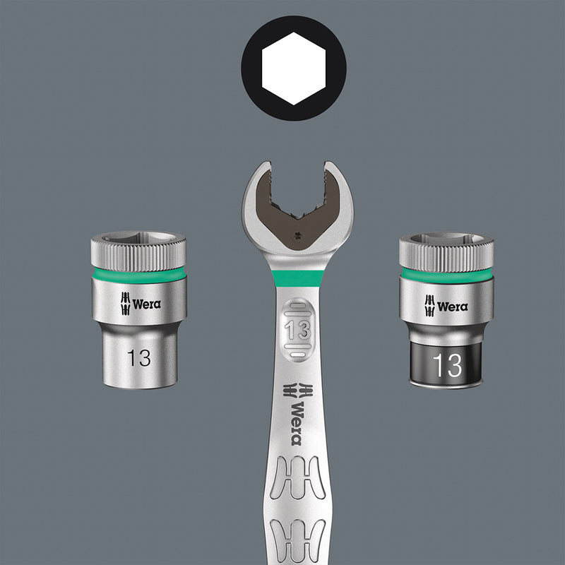 Load image into Gallery viewer, Take it easy tool finder system - with profile and size colour-coding for quick and easy tool selection. Colour-coded system for hexagon drive screws (L-Keys, Zyklop bit sockets), external hex drive screws and nuts (Joker wrenches, Zyklop sockets and