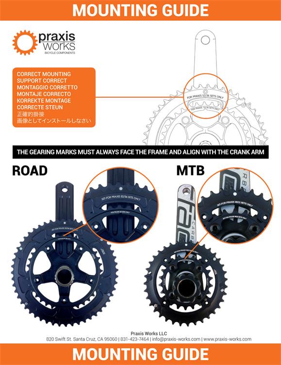 Load image into Gallery viewer, Praxis_Works_Chainring_Mounting_Guide