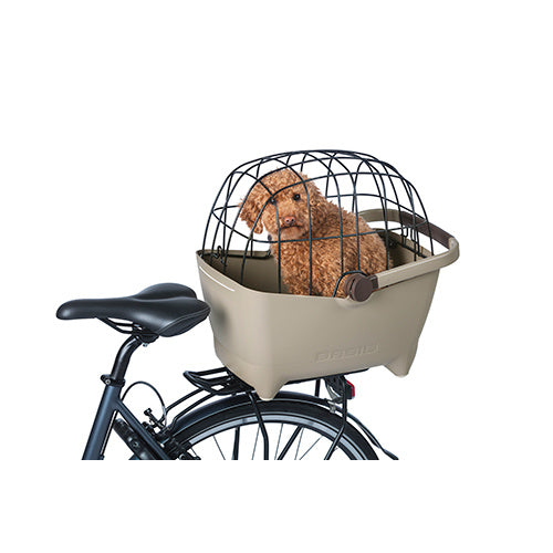 Load image into Gallery viewer, basil-buddy-mik-dog-bicycle-basket-rear-biscotti-b