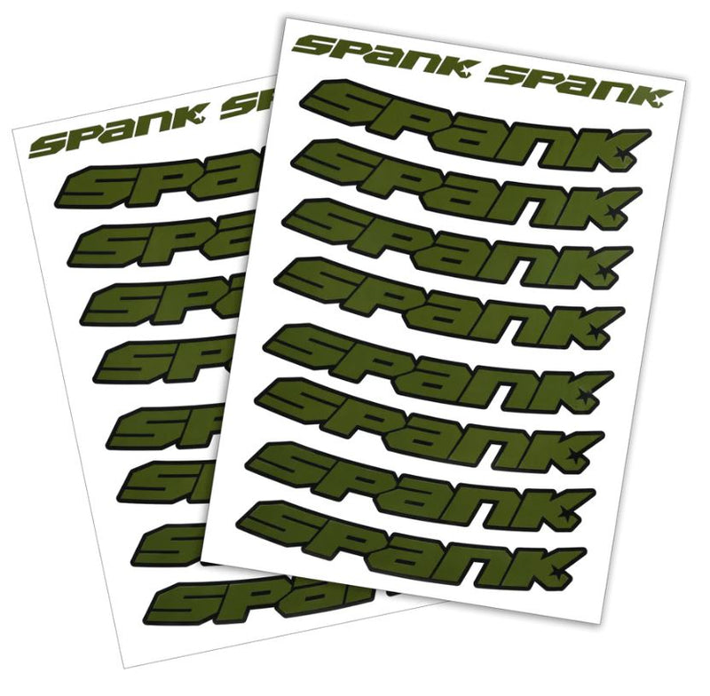 Load image into Gallery viewer, spank_rimdecal_armygreen1