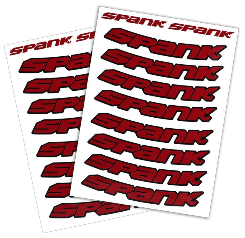 Load image into Gallery viewer, spank_rimdecal_red1