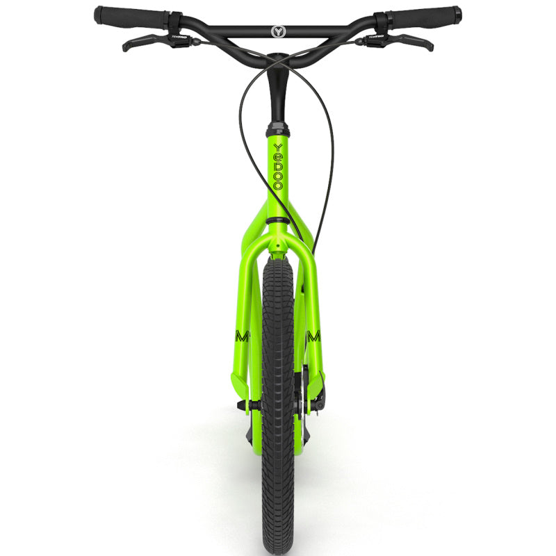 Load image into Gallery viewer, Yedoo RunRun Mezeq Scooter 20/16" Green - Front