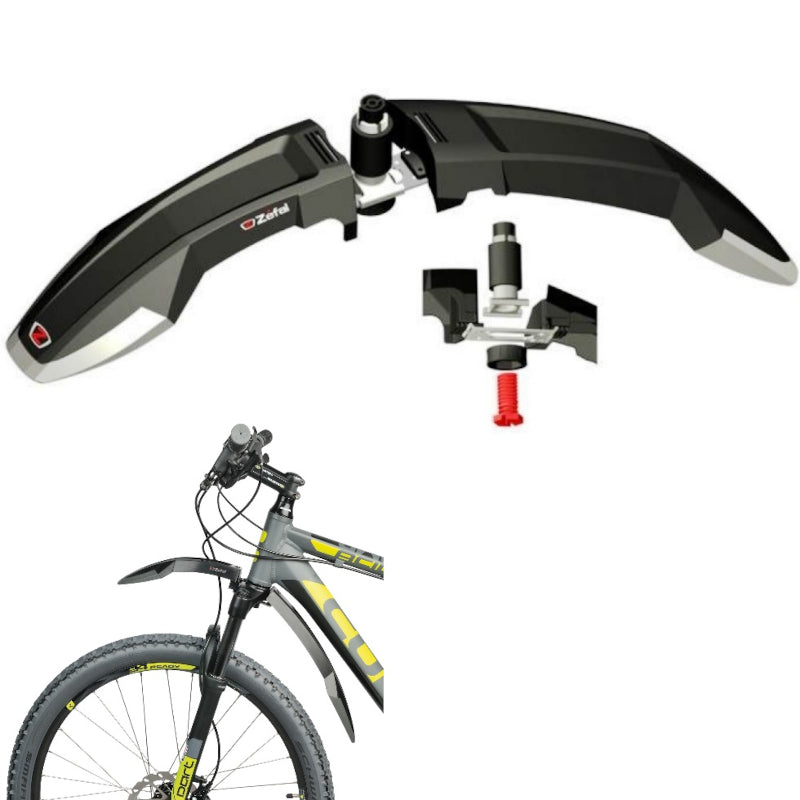 Load image into Gallery viewer, Zefal Deflector FM60 Front Mudguard - Diagram
