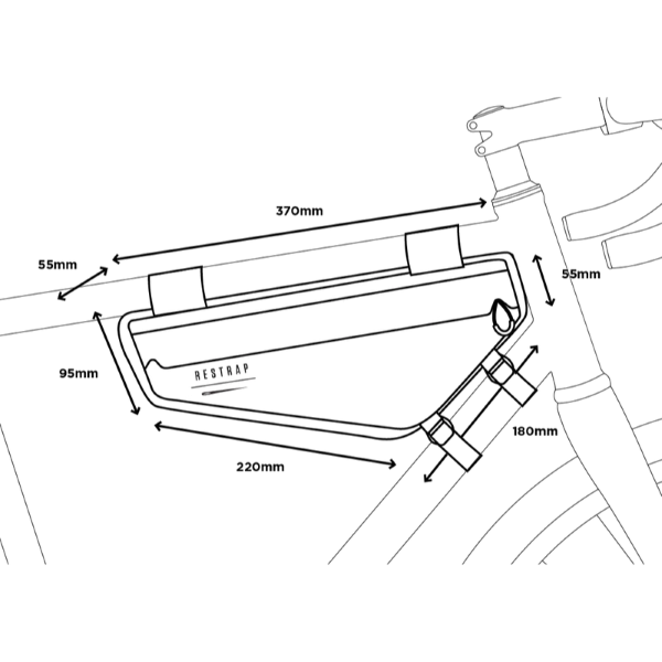 Load image into Gallery viewer, Race Frame Bag Small tn