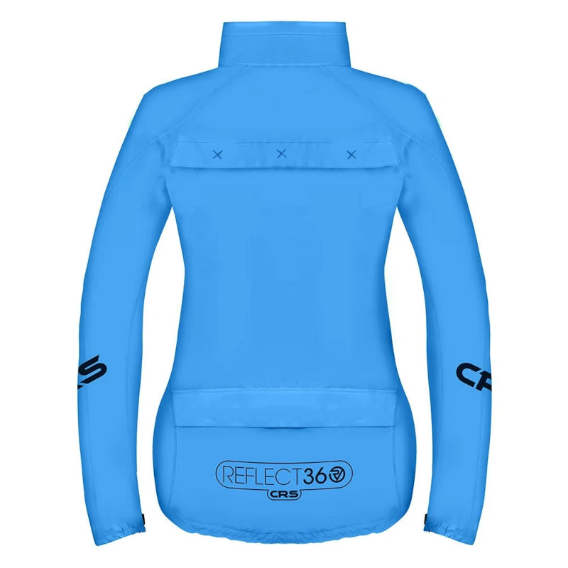 Load image into Gallery viewer, Proviz Reflect360 CRS Women's Cycling Jacket Blue - Rear