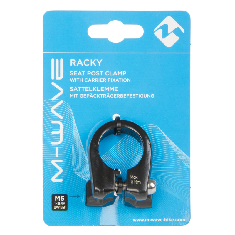 Load image into Gallery viewer, M-Wave Racky Seat Clamp Carded