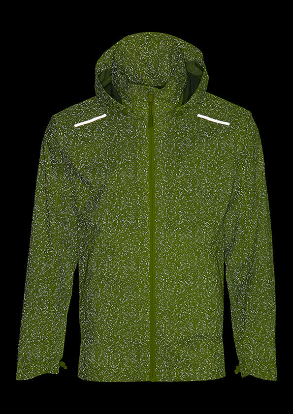 Load image into Gallery viewer, basil-skane-hivis-bicycle-rain-jacket-men-neon-yel