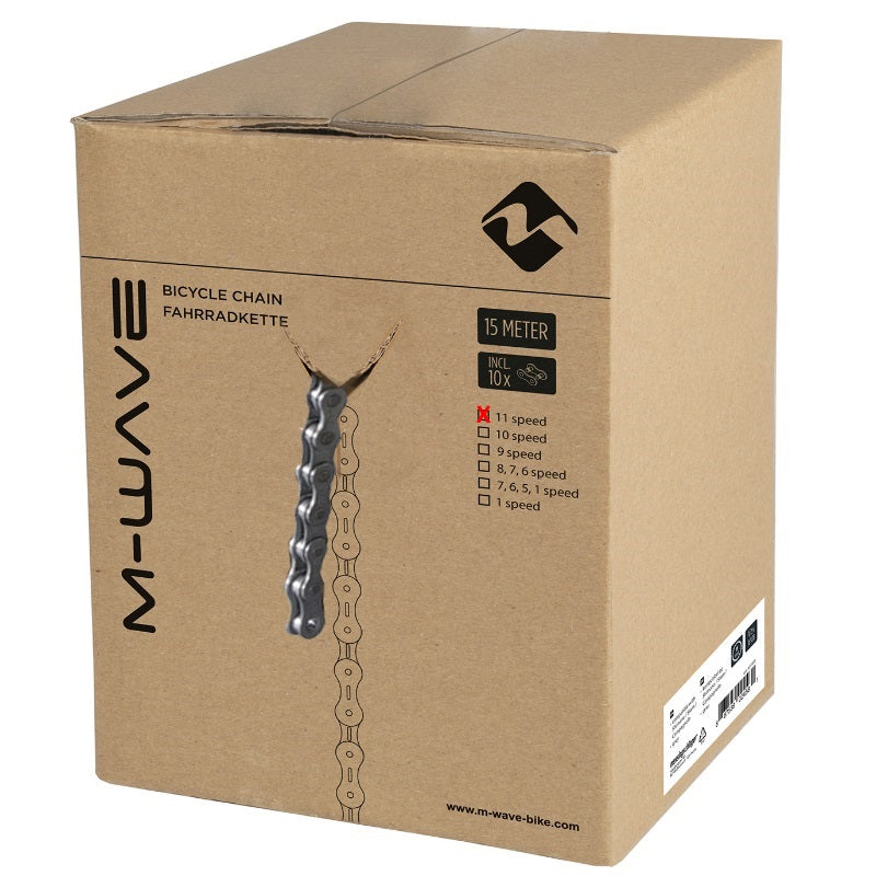 Load image into Gallery viewer, M-Wave 11 Speed Chain 15m Workshop Roll
